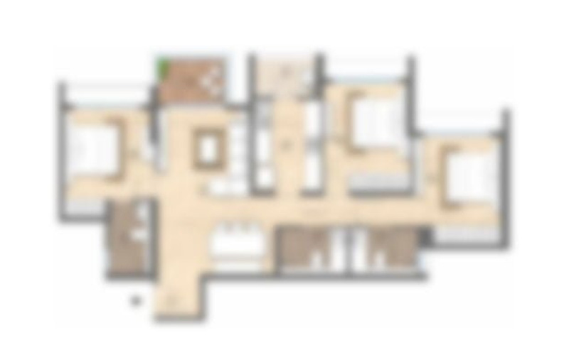 Bharat Altavista Lokhandwala floor plan two